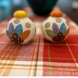 Coton Colors Gobble Salt and Pepper Shaker Set